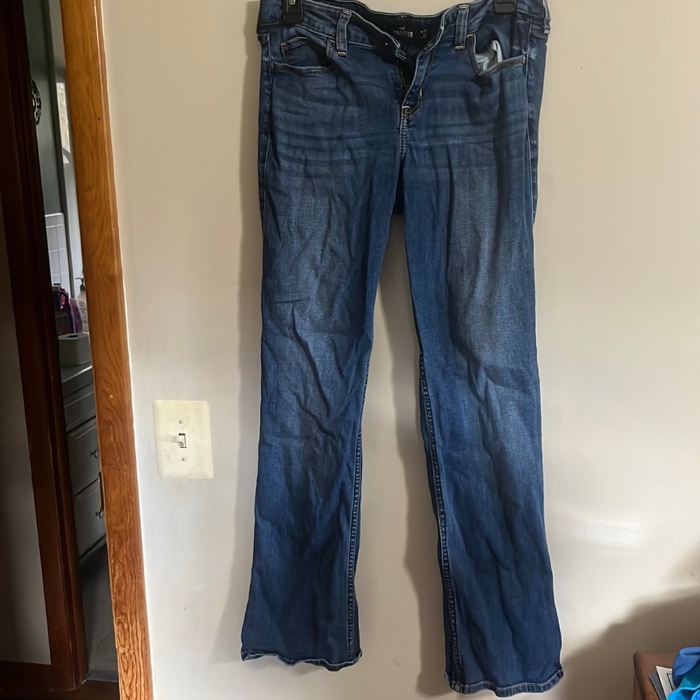 Hollister 11R Low rise Boots juniors Jeans blue pants casual